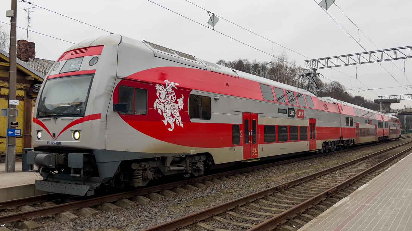 Pociąg Wilno-Kowno / Vilnius-Kaunas train